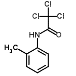 CAS 登录号：4257-87-8， 2,2,2-三氯-N-(2-甲基苯基)乙酰胺