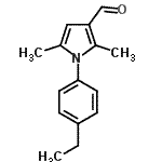 CAS#: 426216-56-0, 1-(4-Ethylphenyl)-2,5-Dimethyl-1H-Pyrrole-3-Carbaldehyde