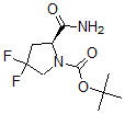 CAS 登录号：426844-50-0， (2S)-2-(氨基羰基)-4,4-二氟-1-吡咯烷羧酸叔丁酯