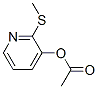 CAS 登录号：42715-30-0， 2-(甲硫基)-3-吡啶醇乙酸酯