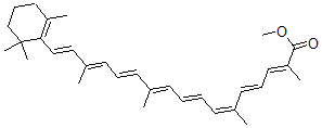 CAS#: 4273-73-8, 8'-Apo-beta-carotene methyl ester