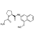 CAS#: 42761-76-2, Glycyl-N-(4-Methoxy-2-Naphthyl)-L-Prolinamide