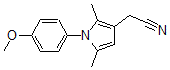 CAS#: 42780-46-1, 1-(4-Methoxyphenyl)-2,5-Dimethyl-1H-Pyrrol-3-Yl]Acetonitrile