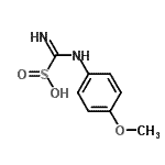 CAS 登录号：427878-93-1， 亚氨基[(4-甲氧基苯基)氨基]甲烷亚磺酸