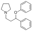 CAS#: 42796-29-2, 1-(3-Phenoxy-3-Phenylpropyl)-Pyrrolidine