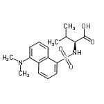 CAS 登录号：42808-05-9， N-{[5-(二甲基氨基)-1-萘基]磺酰基}-L-缬氨酸