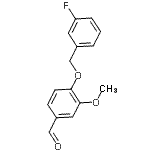 CAS#: 428473-74-9, 4-[(3-Fluorobenzyl)Oxy]-3-Methoxybenzaldehyde
