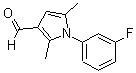 CAS#: 428497-01-2, 1-(3-Fluorophenyl)-2,5-Dimethyl-1H-Pyrrole-3-Carbaldehyde