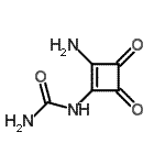CAS 登录号：428499-95-0， 1-(2-氨基-3,4-二氧代-1-环丁烯-1-基)脲
