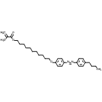 CAS#: 428515-74-6, 11-{4-[(4-Butylphenyl)Diazenyl]Phenoxy}Undecyl Methacrylate