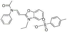 CAS#: 42880-17-1, 3-Ethyl-2-[2-(N-Phenylacetamido)Vinyl]Benzoxazolium p-Toluenesulphonate