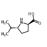 CAS 登录号：428820-25-1， (5R)-5-异丙基-D-脯氨酸