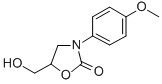 CAS 登录号：42902-32-9， 5-羟基甲基-3-(4-甲氧基苯基)-2-恶唑烷酮