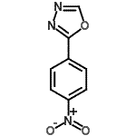 CAS 登录号：4291-13-8， 2-(4-硝基苯基)-1,3,4-恶二唑