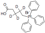 CAS#: 42932-63-8, (4-Carboxybutyl-2,2,3,3-D4)Triphenyl-Phosphonium Bromide