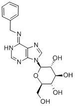 CAS#: 4294-17-1, 9-beta-D-Glucopyranosyl-N-(phenylmethyl)-9H-Purin-6-amine