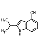 CAS#: 42958-23-6, 2-Isopropyl-4-Methyl-1H-Indole