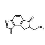 CAS 登录号：429683-68-1， 7-乙基-7,8-二氢茚o[4,5-d]咪唑-6(1H)-酮