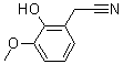 CAS#: 42973-56-8, 2-Hydroxy-3-Methoxy-Benzeneacetonitrile