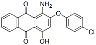 CAS 登录号:42987-34-8, 1-氨基-2-(4-氯苯氧基)-4-羟基蒽醌