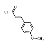 CAS 登录号：42996-84-9， (2E)-3-(4-甲氧基苯基)丙烯酰氯