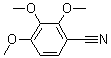 CAS#: 43020-38-8, 2,3,4-Trimethoxybenzonitrile