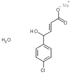 CAS#: 430440-66-7, sodium (E)-4-(4-chlorophenyl)-4-hydroxy-but-2-enoate hydrate