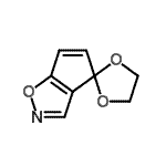 CAS#: 43090-50-2, Spiro[Cyclopenta[d][1,2]Oxazole-4,2'-[1,3]Dioxolane]