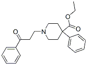 CAS 登录号：4310-87-6， 1-(3-氧代-3-苯基丙基)-4-苯基哌啶-4-羧酸乙酯