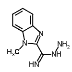 CAS#: 43102-12-1, 1-Methyl-1H-benzimidazole-2-carboximidohydrazide