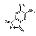 CAS 登录号：43116-08-1， 2,3-二氨基-5H-吡咯并[3,4-b]吡嗪-5,7(6H)-二酮