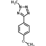 CAS#: 43131-50-6, 5-(4-Methoxyphenyl)-2-Methyl-2H-Tetrazole