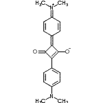 CAS#: 43134-09-4, 2-[4-(Dimethylamino)Phenyl]-4-[4-(Dimethyliminio)-2,5-Cyclohexadien-1-Ylidene]-3-Oxo-1-Cyclobuten-1-Olate