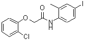CAS 登录号：431885-12-0， 2-(2-氯苯氧基)-N-(4-碘-2-甲基苯基)乙酰胺
