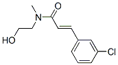 CAS#: 43196-34-5, N-(2-Hydroxyethyl)-N-Methyl-3-(3-Chlorophenyl)Propenamide