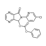CAS#: 43200-88-0, 6-(5-Chloro-2-Pyridinyl)-7-Oxo-6,7-Dihydro-5H-Pyrrolo[3,4-b]Pyrazin-5-Yl Phenyl Carbonate