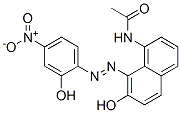 CAS#: 4325-96-6, N-[7-Hydroxy-8-[(2-Hydroxy-4-Nitrophenyl)Azo]-1-Naphthalenyl]-Acetamide