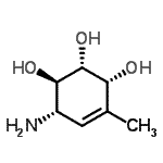 CAS#: 432547-05-2, (1R,2R,3R,6S)-6-Amino-4-Methyl-4-Cyclohexene-1,2,3-Triol