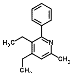 CAS#: 432556-34-8, 3,4-Diethyl-6-Methyl-2-Phenylpyridine