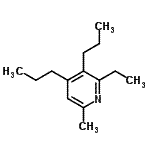 CAS#: 432556-35-9, 2-Ethyl-6-Methyl-3,4-Dipropylpyridine