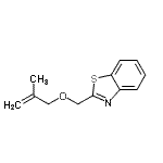 CAS#: 433924-20-0, 2-{[(2-Methyl-2-Propen-1-Yl)Oxy]Methyl}-1,3-Benzothiazole