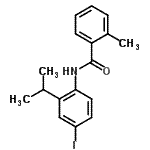 CAS#: 434293-51-3, N-(4-Iodo-2-Isopropylphenyl)-2-Methylbenzamide