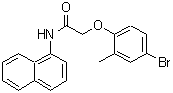 CAS#: 434310-11-9, 2-(4-Bromo-2-Methylphenoxy)-N-(1-Naphthyl)Acetamide