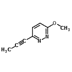 CAS#: 434937-93-6, 3-Methoxy-6-(1-Propyn-1-Yl)Pyridazine