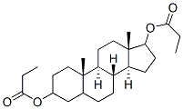 CAS 登录号：4350-14-5， 雄甾烷-3,17-二醇二丙酸酯
