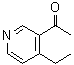 CAS 登录号：435273-43-1， 1-(4-乙基-3-吡啶基)乙酮