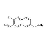 CAS#: 436088-07-2, 2-Chloro-6-Ethyl-3-Quinolinecarbaldehyde