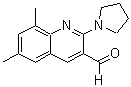 CAS#: 436088-26-5, 6,8-Dimethyl-2-Pyrrolidin-1-Yl-Quinoline-3-Carbaldehyde