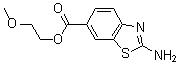 CAS#: 436088-66-3, 2-Methoxyethyl 2-Aminobenzothiazole-6-Carboxylate