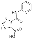CAS 登录号：436088-75-4， 5-(吡啶-2-基氨基甲酰)-3H-咪唑-4-羧酸